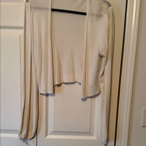 Nine West Cream Women's Shrug